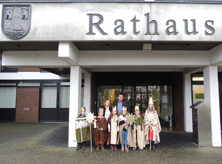 Sternsinger 2020 Rathaus Moormerland