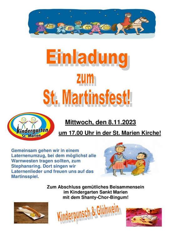 Kindergarten-Sankt-Martinsfest