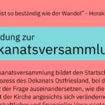 kick off für die Zukunft von Kirche in Ostfriesland