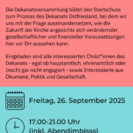 kick off für die Zukunft von Kirche in Ostfriesland