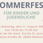 Sommerfest für Kinder und Jugendliche
