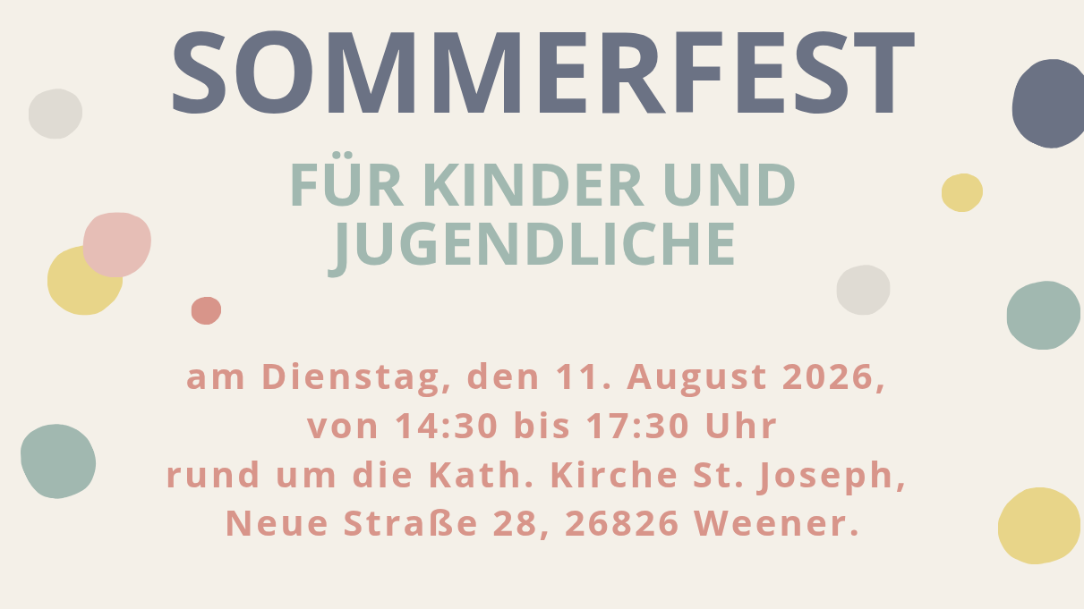 Sommerfest für Kinder und Jugendliche